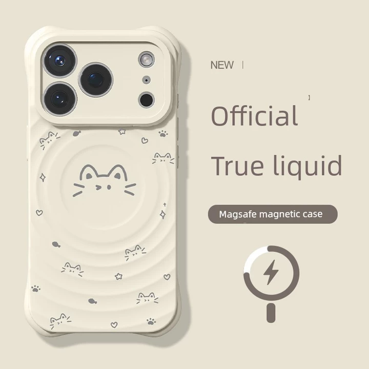 ốp iphone 18 pro max ốp lưng iphone 18 pro max Ốp điện thoại di động dùng cho Apple 18promax mẫu mới iPhone 18 vỏ bảo vệ magsafe có thể sạc lại từ tính iPhone 18 silicon lỏng cao cấp iPhone 18Pro