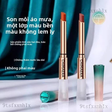 Son môi Son kem hai đầu, son bóng hiệu ứng gương, son dầu, son tint, son bùn, son môi, son màu, dưỡng ẩm, lì mờ, bóng, t
