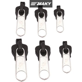 Newwellknownepic 6 Chiếc Dây Kéo Đa Năng Sửa Chữa Dây Kéo Bộ Dụng Cụ Sửa Chữa Thay Thế Zip Thanh Trượt Cho DIY May VN