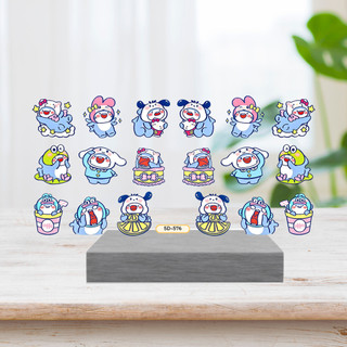 Sticker 5D Hoạt Hình, Chibi Dán Móng (Mã 577-670) Nữ Làm Nail, Dán Móng, Trang Trí Móng