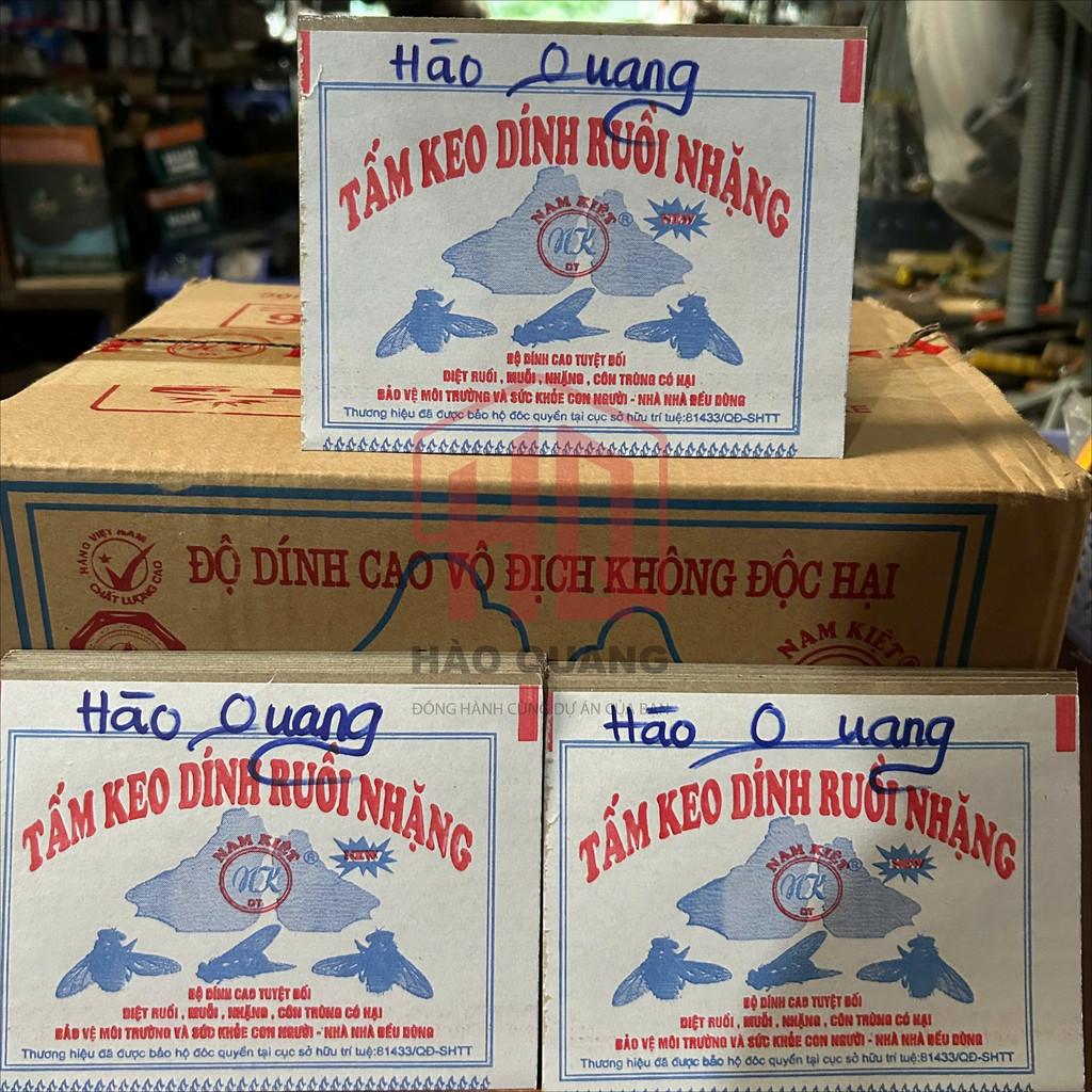 100 Tấm Keo Dính Ruồi Nhặng Siêu Dính - Diệt Ruồi Muỗi Hiệu Quả - Bảo Vệ Môi Trường & Sức Khỏe