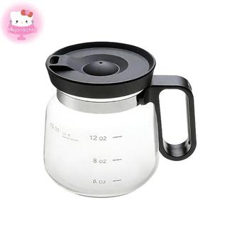 Moonlights 16 Oz Cốc cà phê thủy tinh trông giống như nồi cà phê Hình dạng chịu nhiệt Công suất lớn Cốc trong suốt có nắp du lịch cho trà nóng Sôcôla nóng Bàn làm việc văn phòng Quà tặng EN