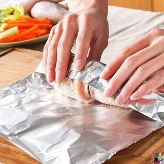 Cuộn giấy bạc nướng thực phẩm, bọc thực phẩm