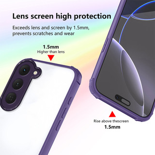 Tecno Spark 40 Pro KM6 Đệm khí bốn góc trong suốt cao cấp bảo vệ vỏ mềm chống sốc