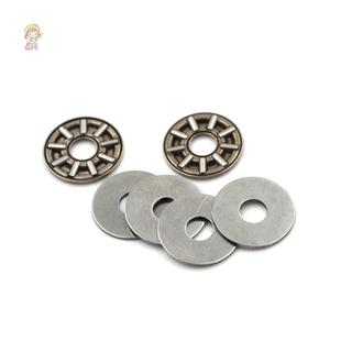 TWE 2 bộ AXK0619 Vòng bi lăn kim lực đẩy có hai vòng đệm 6mm x 19mm x 2mm VN
