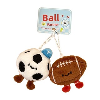 MIKYCO 2 Cái / bộ Móc Khóa Vợt, Bộ Vợt Sang Trọng Mặt Dây Chuyền Búp Bê, Trang Trí Túi Hoạt Hình Người Bạn Thân Nhất Mặt Dây Chuyền