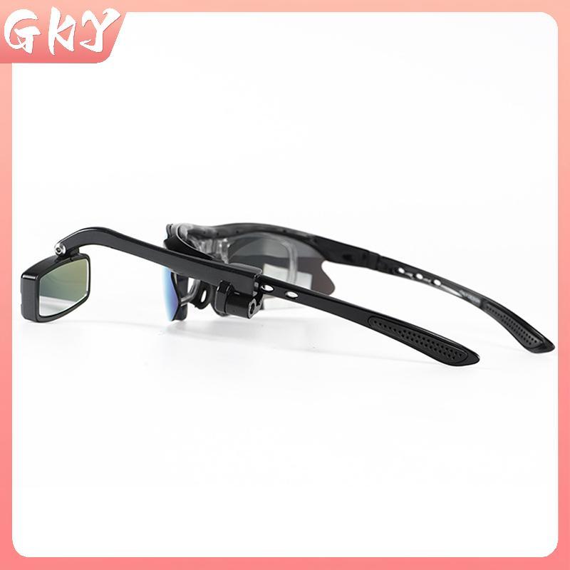 GKY Xe Đạp Đi Xe Đạp Đi Xe Kính Gương Chiếu Hậu 360 Điều Chỉnh Chiếu Hậu Chiếu Hậu Kính Gắn Mũ Bảo Hiểm GKY