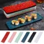 Đĩa Sushi EDIWANY, Hình Chữ Nhật Thiết Kế Phẳng Đĩa Nhà Hàng, Kích Thước Dài Hạt Đá Nhiều Màu Hình Chữ Nhật Sử Dụng Nhà Hàng
