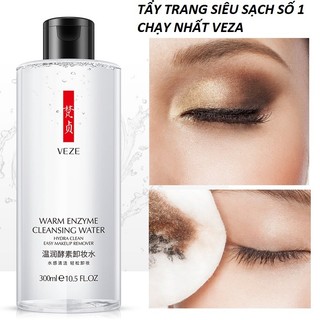 Nước tẩy trang 3 Trong 1 mặt mắt môi làm sạch dưỡng ẩm phù hợp cho mọi loại da VEZA 300ML