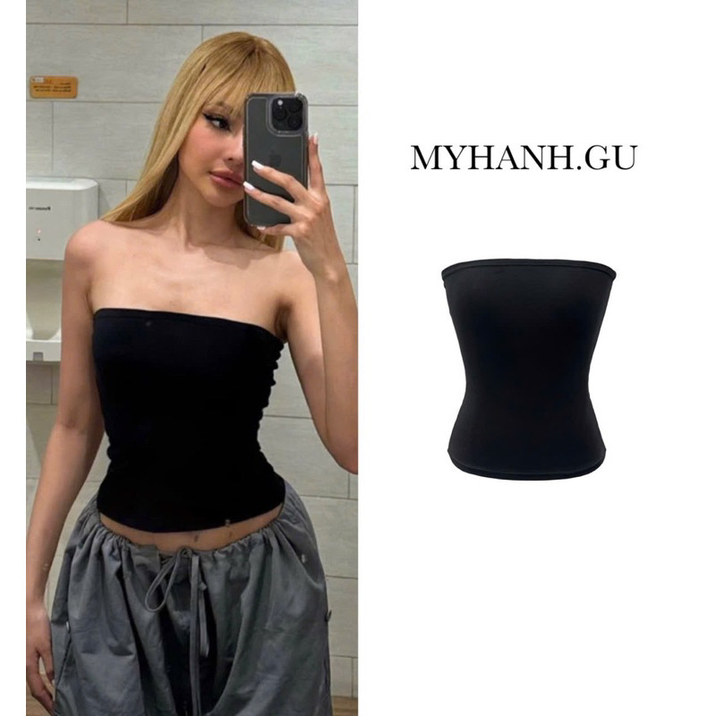 Áo ống co dãn siêu dễ phối đồ ( 0067)