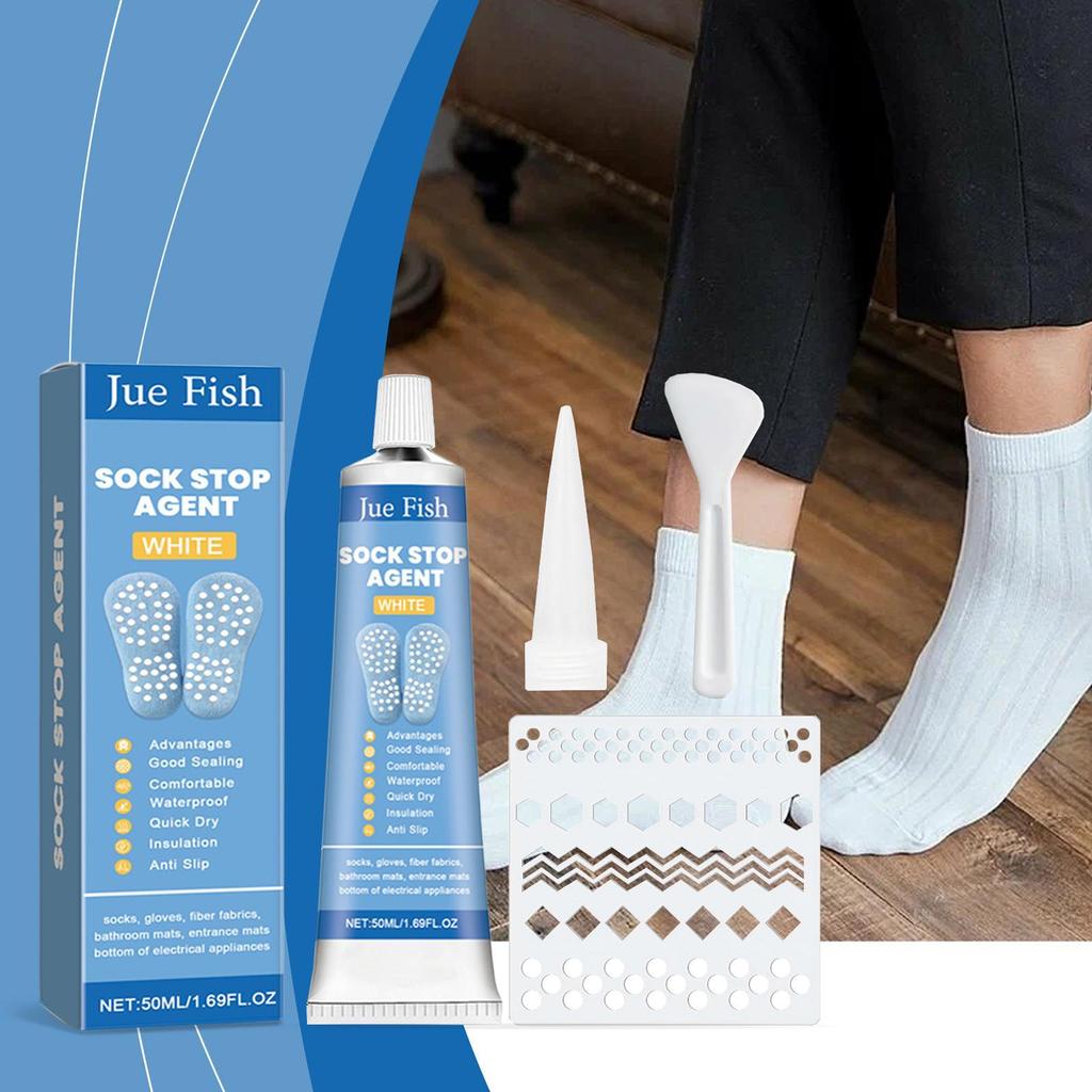 50ml Tất Keo Chống Trơn Trượt Tất Chống Trơn Trượt Dính Vải Chống Thấm Nước Sơn Nhanh Khô Tất Chặn Để Sử Dụng Hàng Ngày shopidaevn