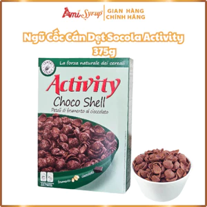 Ngũ Cốc Cán Dẹt Socola Activity 375g, Thơm Ngon, Giòn Rụm, Dinh Dưỡng Cho Bữa Sáng
