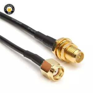 {TB & Bag} Đầu nối ăng-ten 10M / 33ft Dây cáp nối dài RP-SMA cho bộ định tuyến không dây WiFi.