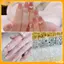 VFZ 12Grids Hỗn Hợp Ngọc Trai Bán Tròn Vàng Và Bạc Móng Tay Quyến Rũ Trang Trí Móng Tay Làm Móng Tay Salon Phụ Kiện Louislifecool