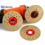 Đĩa cắt kim cương 4 Inch Máy mài góc Bánh mài Tấm Gạch gốm Đá cẩm thạch Sứ mài Đĩa cắt de Wheels Đẹp