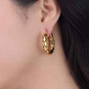 Hoa Tai nữ Aurelia Chain mạ vàng cao cấp, sang trọng, cá tính dành cho đi tiệc đi chơi - DOJI