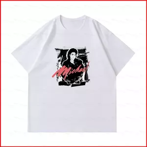 Áo thun cotton phim Michael Jackson 2026 người hâm mộ quà tặng áo ngắn tay S-6XL