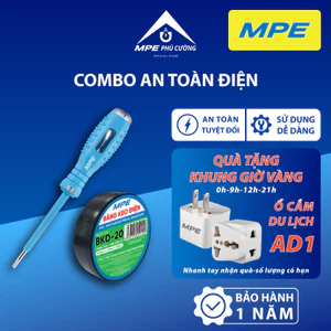 COMBO AN TOÀN VỀ ĐIỆN KẾT HỢP BÚT THỬ ĐIỆN VÀ BĂNG KEO ĐIỆN