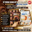 Bánh Mì Nhân Kem Chảy Aidebao - Thùng Bánh Mì Vị Soocla Ngập Nhân Date Mới Siêu Hot