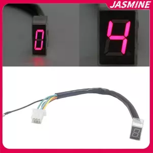 JASMINE LED Đa Năng Kỹ Thuật Số Gear Chỉ Báo Xe Máy Hiển Thị Cần Số Cảm Biến JASMINE