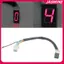 JASMINE LED Đa Năng Kỹ Thuật Số Gear Chỉ Báo Xe Máy Hiển Thị Cần Số Cảm Biến JASMINE