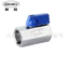 Thép không gỉ 304 Tay cầm ngắn Dây đôi bên trong Van bi Mini Lục giác Van nhỏ CWYWYWYWYW