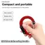 Ziyulinyuk 1PC Hợp kim nhôm đa chức năng Loại D Móc tiện ích Xoay được Qui-Hanging Carabiner Kẹp để cắm trại VN