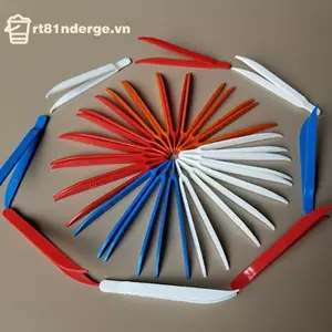 GE 20 Chiếc Dùng Một Lần s Nhựa Y Tế Hạt Nhỏ Kẹp Để Trang Sức Làm VN