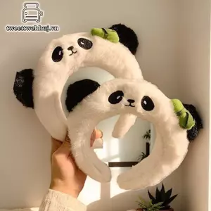 Nhíp Hoạt Hình Dễ Thương Gấu Trúc Sang Trọng Dành Cho Nữ Rửa Mặt Công Viên Giải Trí Ngộ nghĩnh Và Sáng Tạo Cho Vườn Thú Phụ Kiện Tóc VN