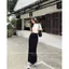 Chân Váy Dáng Dài Nữ Phom Chuẩn Tôn Dáng Lưng Cao Dễ Mix Đồ Phong Cách Hàn Quốc Mặc Đi Học Đi Làm - - Hieuvy Botique