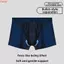 Quần lót Boxer lưới nam THEGIRL8B, Quần lót lụa băng nam tách khô nhanh, Thiết kế chia đôi thoáng khí Lưới mỏng Quần lót co giãn bốn chiều cho nam