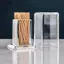 Hộp Răng Thiện Acrylic Trong Suốt Vuông Di Động Sáng Tạo Tiện Lợi Phòng Khách Nhà Hộp Bảo Quản [VN]