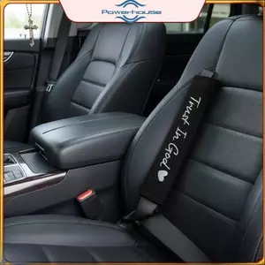 POWER 2 Chiếc Cửa Xe Bên Trong Tay Cầm Bao Da PU Bảo Vệ Chống Mài Mòn Trang Trí Xe Hơi Sang Trọng.