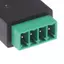 1 / 2 Cái 6P4C Nam Sang 4 Pin Vít Đầu Nối RJ11 Ethernet Cho Đầu Thu Điện Thoại Mở Rộng Cáp Adapter mới