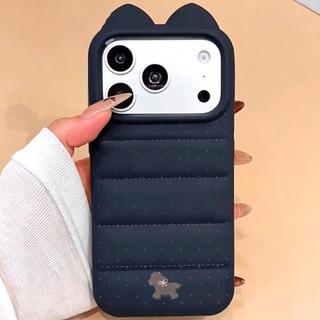Điểm sóng xám nhạt Trường hợp iPhone 16promax phù hợp 1715Plus Mới 14/11/12/13 Stereo