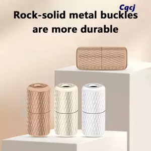 CQCJ 2 Cặp Dây Giày Không Buộc, Chất Liệu Co Giãn, Khóa Kim Loại Cài Nhanh, Thiết Kế Đàn Hồi, Phụ Kiện Giày Tiện Lợi