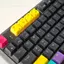 GE Dễ Thương 4 Chiếc Chesse Cake Cube Keycap Bộ Bàn Phím Cơ Trang Trí Hoạt Hình Cho Không Gian Làm Việc Sáng Tạo VN