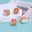 Các bức tượng nhỏ bằng nhựa Cat Latte 5 / 10 hạt cà phê không xốp Trang trí dễ thương để làm đồ trang sức DIY Trang trí quán cà phê [VN]