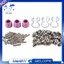 46 Chiếc Cho -55 -60 WSD-60 Plasma Cắt Vật Tư Tiêu Thụ Bộ Plasma Cắt Đèn Pin Đầu Vòi Phun Điện Cực Lá Chắn Nắp 1.0mm