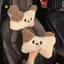 {TB & Bag} Hoạt Hình Puppy Ghế Ô Tô Sang Trọng Tựa Đầu Gối Eo Ne Gối Nội Thất Ô Tô Phụ Kiện Đồ Chơi Nhồi Bông Dễ Thương Búp Bê Ne Đệm Hỗ Trợ.