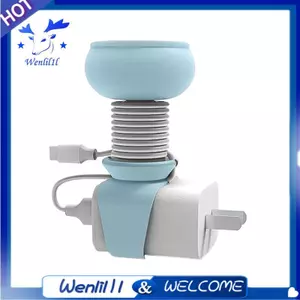 Cuộn dây cáp dữ liệu di động Dây buộc hoạt hình Vỏ bảo vệ cáp dữ liệu đa chức năng