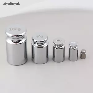 Dụng cụ giảng dạy cân bằng điện tử Ziyulinyuk Dụng cụ gia đình 2g / 10g / 20g / 50g / 100g Gram Trọng lượng mạ Chrome Hiệu chỉnh chính xác VN