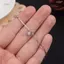 PNPIA- Thời Trang Và Tối Giản Bong Bóng Xương Rắn Dây Xích Tròn Zircon Mặt Dây Chuyền Vòng Tay Cho Nữ Trang Sức Dự Tiệc Quà Tặng