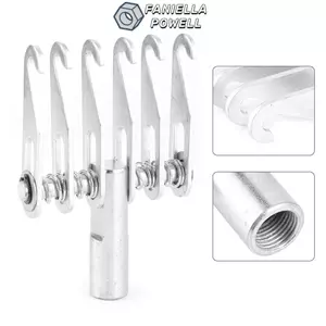 FANIELLAPOWELL Kim Loại Dent Puller, 6 Ngón Tay Móc Có Thể Điều Chỉnh Dent Kéo Móng Vuốt, Sửa chữa vết lõm không sơn chính xác Kim Loại Dent Kéo Móc Sửa chữa vết lõm