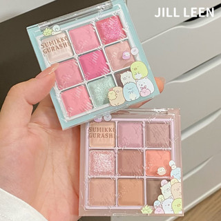 JILLL LEEN Bảng phấn mắt Lâu trôi Làm sáng mờ lấp lánh Kết thúc mờ