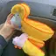 < beartwo > Pelican Hộp đựng bút chì dễ thương Túi trang điểm sang trọng Túi đựng bút Văn phòng phẩm Túi lưu trữ Ví Zero Túi đựng bút chì hoạt hình Đồ dùng học tập Mới