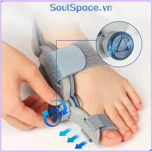 SOULSPACE Bunion Corrector, Chỉnh sửa ngón chân có thể xoay được, Hữu ích Hallux Valgus Chăm sóc bàn chân Máy duỗi ngón chân lớn