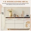 4 Gỗ Khắc Decal Gỗ Khắc Đồ Nội Thất Táo Góc Onlay Đính Nội Thất Trang Trí Cửa Nhà DIY