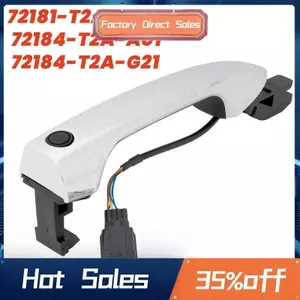 Tay cầm cảm ứng cửa trước W / Nút khóa chìa khóa 72184-T2A-A01 cho Pilot Accord 2013-2017 Kéo ngoài 72181T2AC71