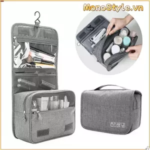 Túi đựng mỹ phẩm MONOSTYLE cho vòi hoa sen phòng tắm Dung tích lớn có móc trang điểm chống thấm nước